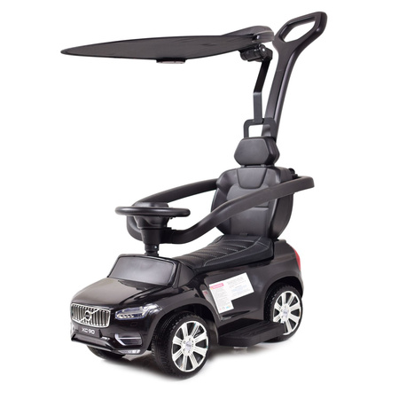 JEŹDZIK, PCHACZ, ODPYCHACZ VOLVO XC90, MIĘKKIE SIEDZENIE,  DASZEK ,DŹWIĘKI/DKP02