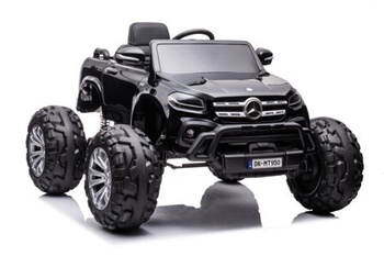 Auto Na Akumulator Mercedes  DK-MT950 4x4 Czarny Lakierowany
