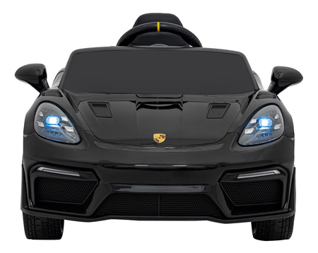 Pojazd Porsche Spyder RS 718 Czarny MP4