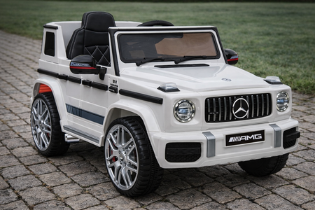 Auto na Akumulator Mercedes G63 Biały BBH-0003
