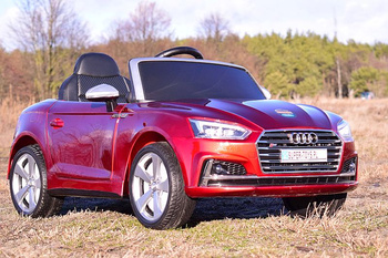 AUDI S5 LICENCJA, LAKIER, MIĘKKIE KOŁA EVA FULL OPCJA, JAKOŚĆ/HL258