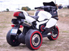DUŻY MOTOR ŚCIGACZ  STRONG 2 EXCLUSIVE, ŚWIECĄCE KOŁA/DLX518