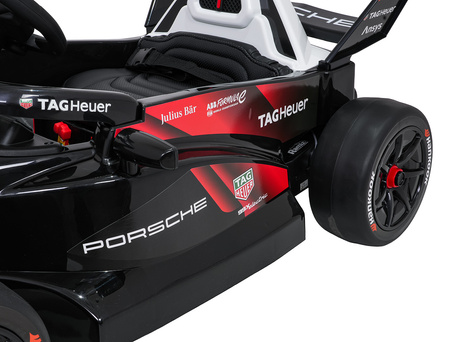 Pojazd Bolid Formuły E Porsche Czerwony