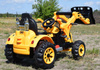 MOCNY TRAKTOR Z ŁYŻKĄ KINGDOM 12V  DWIE PRĘDKOŚCI/JS328A