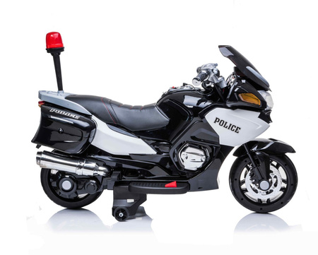 NAJWIĘKSZY SUPER SZYBKI MOTOR  ŚCIGACZ POLICYJNY 118, MIĘKKIE KOŁA, MIĘKKIE SIEDZENIE, GAZ W RĄCZCE, HAMULEC /HZB118