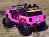 MEGA JEEP 4 SPEED  DLA DZIECKA I DLA RODZICA  4x4, DO 100 kg - STEROWANIE TELEFONEM, WALIZKA - HIT/XB1118