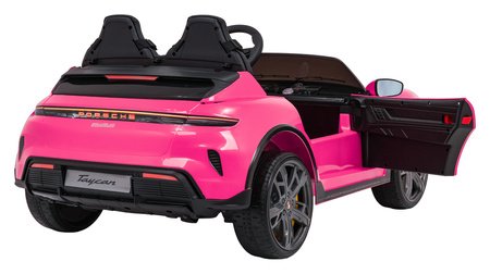 Pojazd Porsche Taycan Turbo S Różowy