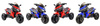 MEGA MOTOR 3 KOŁOWY - MIĘKKIE KOŁA EVA, MIĘKKIE PIKOWANE SIEDZENIE/HS-5188