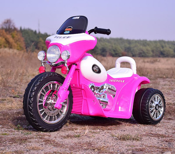 MOTOR  POLICYJNY - PIERWSZY MOTOREK DLA DZIECKA, 3 KOŁOWY/JT568