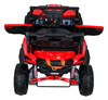 Buggy UTV-MX na akumulator dla dzieci Czerwony + Napęd 4x4 + Pilot + Audio LED + Schowek + EVA + Wolny Start
