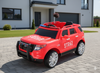 Auto SUV Straż Pożarna na akumulator dla dzieci + Syreny + Światła + Megafon + Pilot