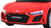 Audi R8 LIFT Samochodzik na akumulator Czerwony
