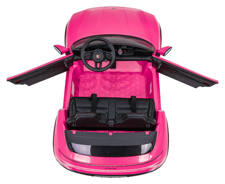 Pojazd Porsche Taycan Turbo S Różowy