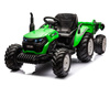 OLBRZYMI TRAKTOR 24 V Z PRZYCZEPĄ I ELEKTRYCZNIE PODNOSZONYM KIPREM SUPER JAKOŚĆ/HC306