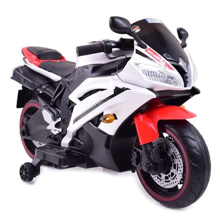 WIELKI MOTOR NA AKUMULATOR  -  GAZ W MANETCE, HAMULEC, ŚWIECĄCE KOŁA - SUPER JAKOSĆ/SD-R6