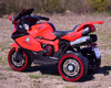 DUŻY MOTOR ŚCIGACZ  STRONG 2 EXCLUSIVE, ŚWIECĄCE KOŁA/DLX518