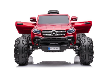 Auto Na Akumulator Mercedes DK-MT950  4x4 Czerwony Lakierowany