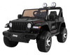 Jeep Wrangler Rubicon terenowy na akumulator dla dzieci Czarny + Pilot + 4x4