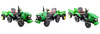 MEGA TRAKTOR Z PRZYCZEPĄ, KOŁA POMPOWANE, MIĘKKIE SIEDZENIE, PILOT, NOWOCZESNY PANEL, FUNKCJA BUJANIA/TT990D