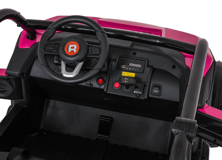 Pojazd RACING Road 2000 Różowy