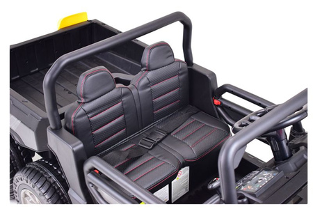 BUGGY 6 KOŁOWY DLA 2 DZIECI, ELEKTRYCZNA WYWROTKA, MIĘKKIE KOŁA, MIĘKKIE SIEDZENIE, 400 WAT/XMX623B