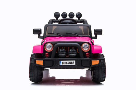 MEGA JEEP  FULLTIME, NAPĘD 4X4,  1X12V ,WOLNY START/ MIĘKKIE KOŁA,  FUNKCJA BUJANIAEXCLUSIVE/7588