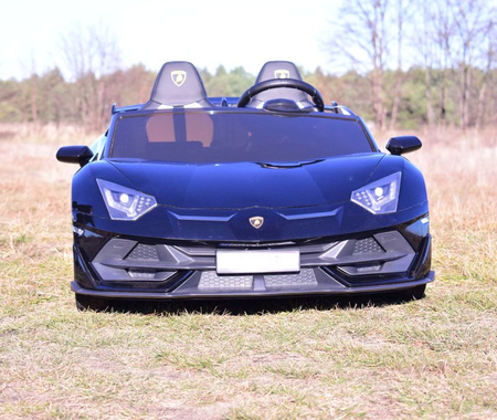 LICENCJONOWANY LAMBORGHINI AVENTADOR SVJ DLA 2 DZIECI FUNKCJA DRIFTU - LAKIER SUPER JAKOŚĆ, MIĘKKIE SIEDZENIE, MIĘKKIE KOŁA/SX2028