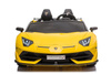 Auto na akumulator Lamborghini Aventador  SX2028 Żółty