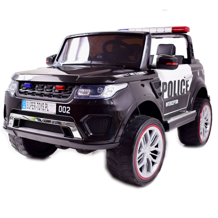 JEEP POLICJA 4X4 Z  AMORTYZATORAMI, PILOT,  REDUKTOR/ XMX-601-1