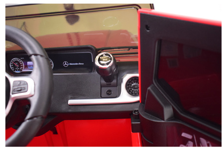 MERCEDES G500 NA AKUMULATOR  MIĘKKIE KOŁA EVA, MIĘKKIE SIEDZENIE, LAKIEROWANY FULL OPCJA/JJ2077