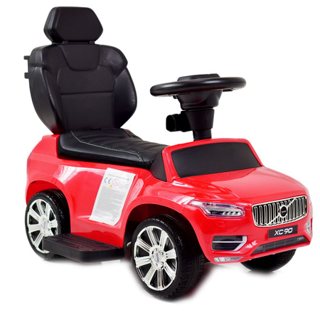 JEŹDZIK, PCHACZ, ODPYCHACZ VOLVO XC90, MIĘKKIE SIEDZENIE,  DASZEK ,DŹWIĘKI/DKP02C