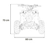 Pojazd Quad Spalinowy RENEGADE HIPERFECT 110CC Niebieski