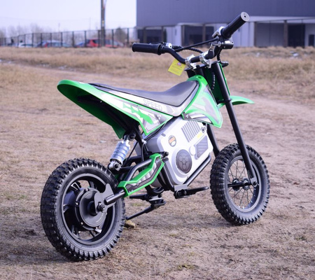 REWELACYJNY  MOTOR CROSSOWY SPEED   POMPOWANE KOŁA, STALOWA RAMA 36V/A9901