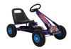 Gokart  Niebieski A-15 Pompowane Koła