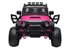 Auto na akumulator Jeep JC666 Różowy Lakierowany