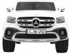 Mercedes Benz X-Class dla dzieci Biały Pickup + Pilot + Napęd 4x4