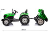 OLBRZYMI TRAKTOR 24 V Z PRZYCZEPĄ I ELEKTRYCZNIE PODNOSZONYM KIPREM SUPER JAKOŚĆ/HC306