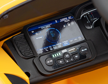 Pojazd Ford Ranger LIFT, Żółty Pickup