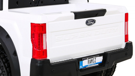 Pojazd Ford Super Duty Biały Pickup