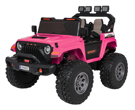 Pojazd Extreme Sport 4x4 Zmienna Wielkość Różowy