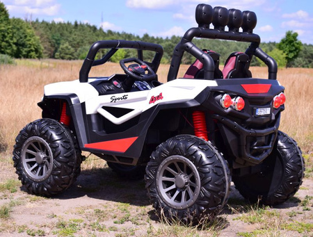 MEGA AUTO BUGGY SPORTS 4X4 , METALOWE AMORTYZATORY, FUNKCJA BUJANIA, PODŚWIETLANA MASKA. LICZNIKI,  FULL OPCJA /CL908
