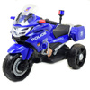 SZYBKI  MOTOR POLICYJNY Z KOGUTEM, MIĘKKIE KOŁA, DŹWIĘKI, DWA SILNIKI, PILOT/NT5188
