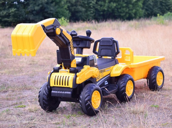 KOPARKA NA AKUMULATOR  Z PRZYCZEPĄ I PILOTEM/XZ-980