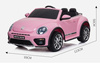VW BEETLE,  MIĘKKIE SIEDZENIE , MIEKKIE KOŁA, SYSTEM ESW, RADIO FM, BLUETOOTH, ŚWIATŁA AWARYJNE /S303