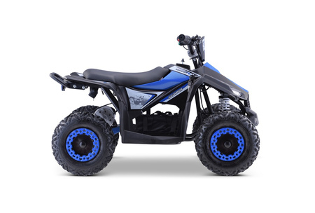 Quad HIPERFECT na akumulator Niebieski 35km/h + Silnik 1000W + Koła pompowane + Regulacja siedzenia
