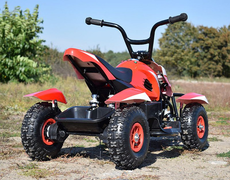 MEGA WIELKI QUAD, METALOWA KONSTRUKCJA, AMORTYZATORY, POMPOWANE KOŁA, LAKIER,GAZ W  MANETCE, MIĘKKIE SIEDZENIE/6688