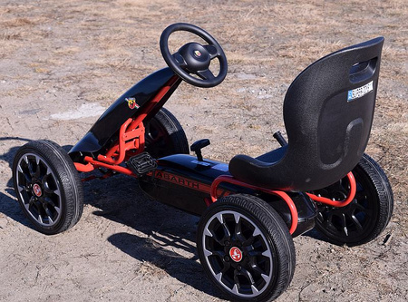 WIELKI LICENCJONOWANY  GOKART  FIAT ABARTH KOŁA EVA JAKOŚĆ /PB9388A