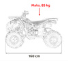 Pojazd Quad Spalinowy 125CC DISCOVERER Zielony