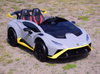 ORYGINALNE DRIFTUJĄCE  LAMBORGHINI  HURACAN STO NA AKUMULATOR/SMT-555-24V
