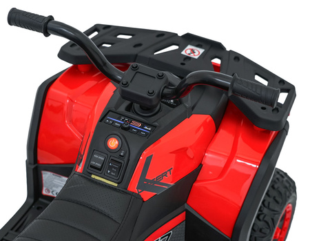 Pojazd Quad ATV Robust 01 Czerwony